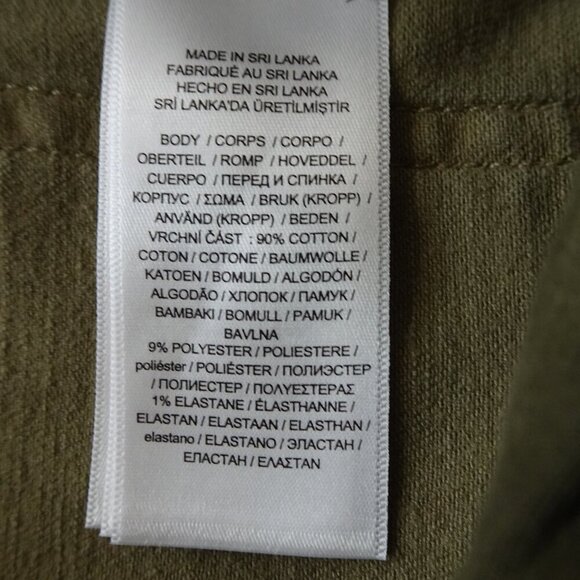 Ralph Lauren Skinny Ankle Jeans Women's Size 0 Gold Metallic High Rise Coated - Picture 11 of 12